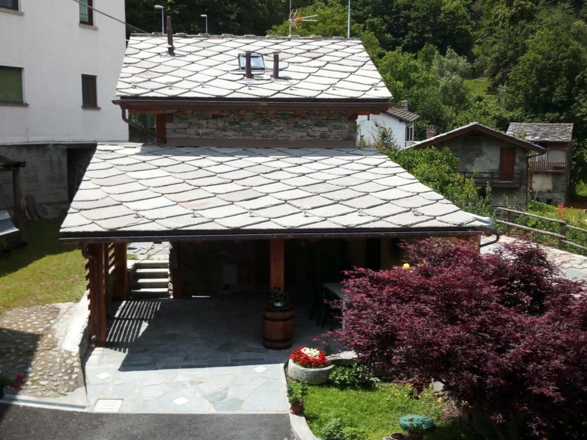 Acero Rosso Villa Champdepraz Exterior foto